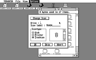 Tera Desktop atari screenshot